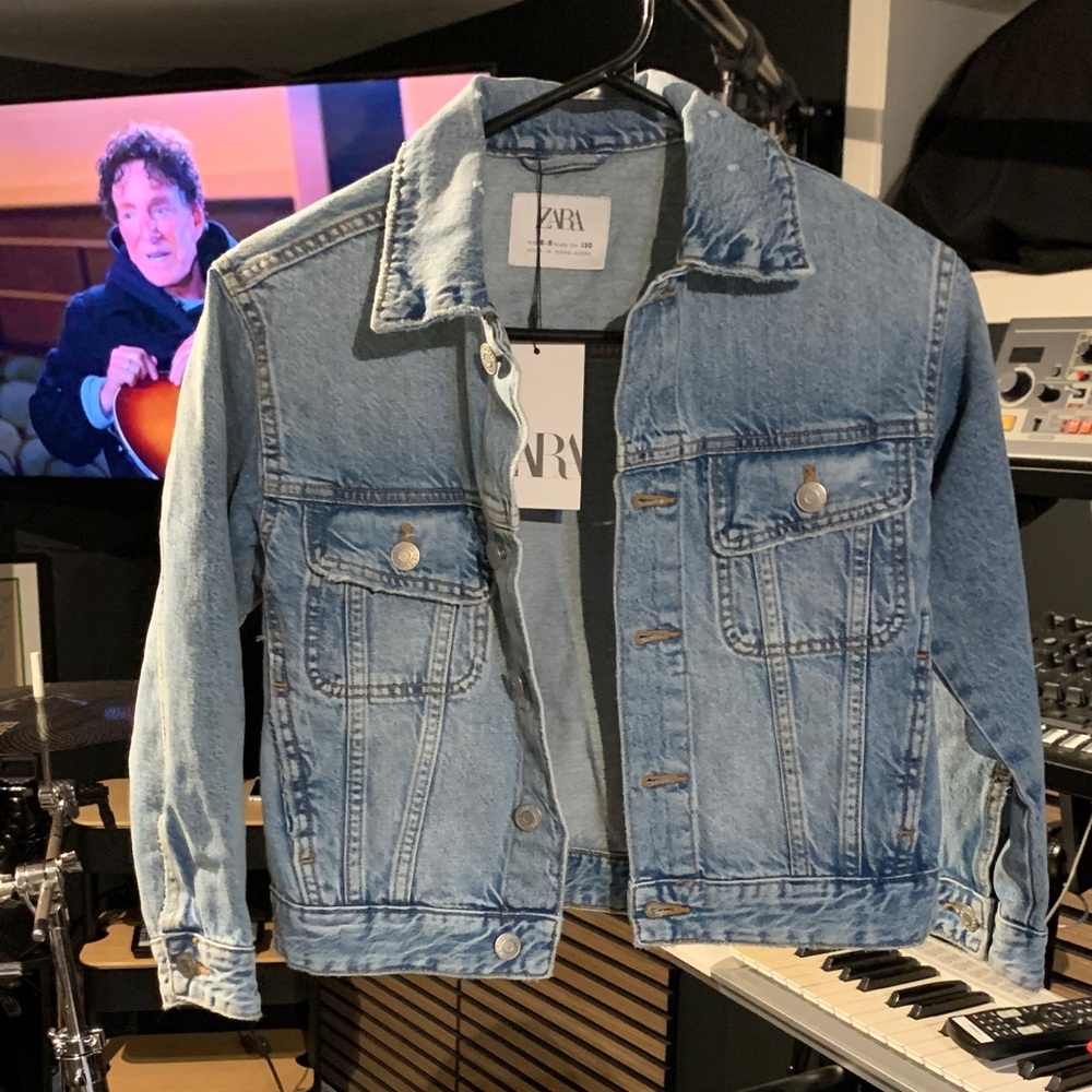 Zara Kids Blue Jean Jacket